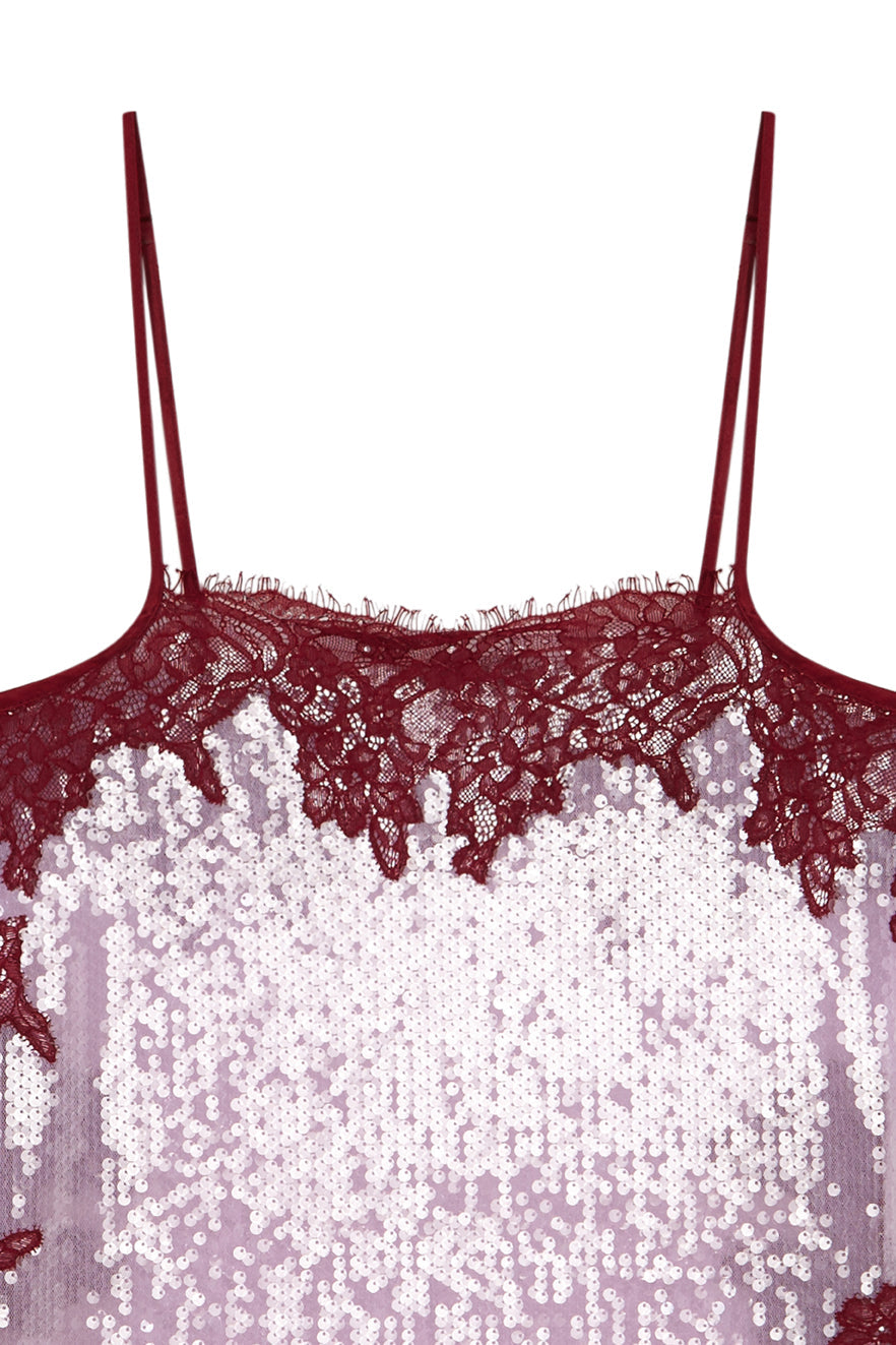 The Rosabella Sequin Mini Dress
